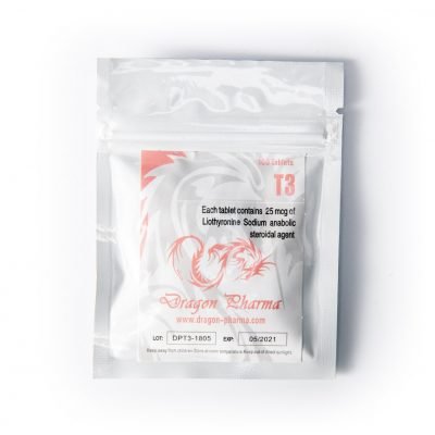T3 25mcg/tab 100 Tabletten - Dragon Pharma
