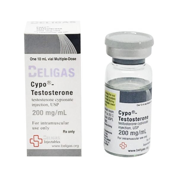 Cypo testosterona 200 mg 10 ml - Beligas Pharmaceuticals