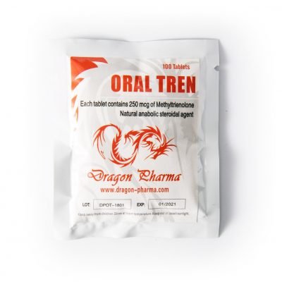 Oral Tren 25mcg/tab 100 tabs - Dragon Pharma