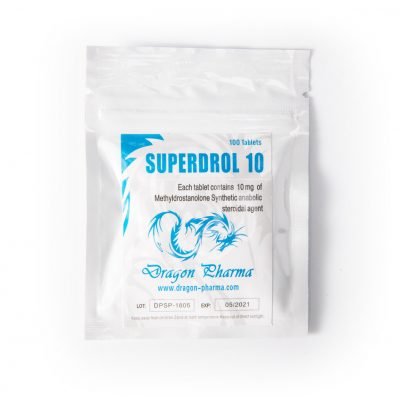 Superdrol 10mg/tab 100 tabs - Dragon Pharma