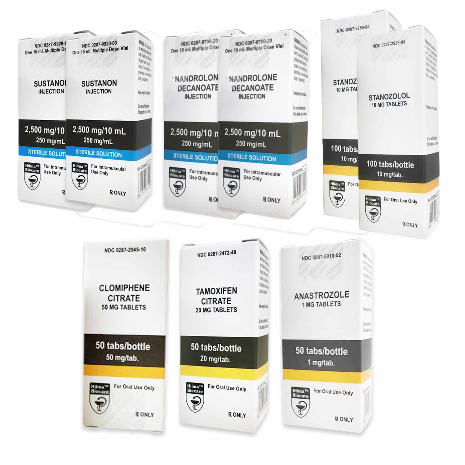 PACK MASS LEVEL II ENJEKSİYON SUSTANON DECA STAN PCT 8 HAFTA Hilma