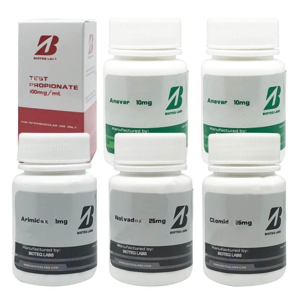 Strength Take Pack Anavar Test P 6 weeks Bioteq labs