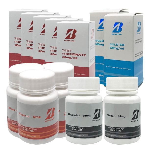Advanced Weight Loss Cycle Pack Testo Prop Equipoise Winstrol 12 weeks Bioteq labs