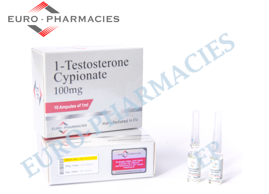 10 ampères 1-Testostérone Cypionate (DHB) - 100mg/ml - Euro Pharmacies