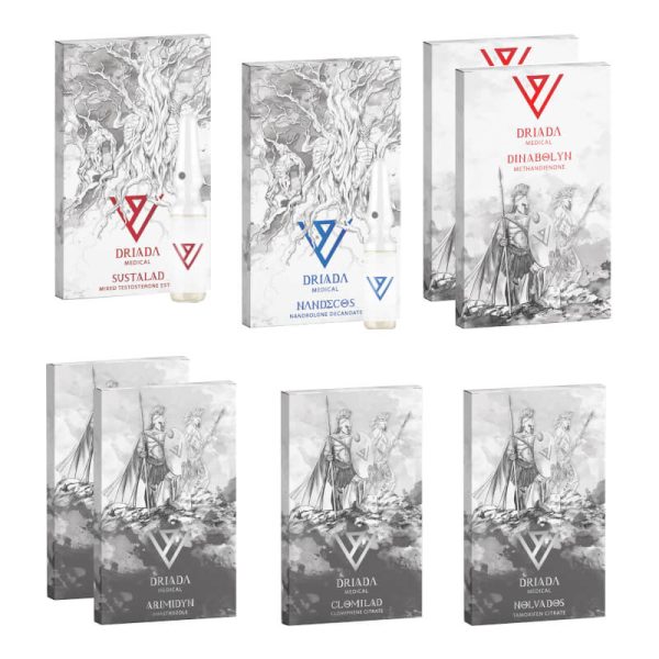 Pack Prize de Masse DRIADA MEDICAL Sustanon Deca Dianabol 8 Wochen