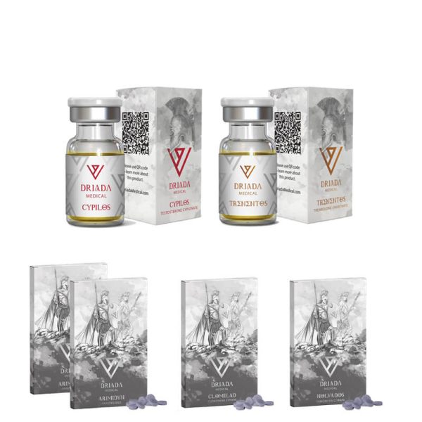 Pack lean mass 10 weeks Testosterone cypionate Trenbolone enanthate Driada
