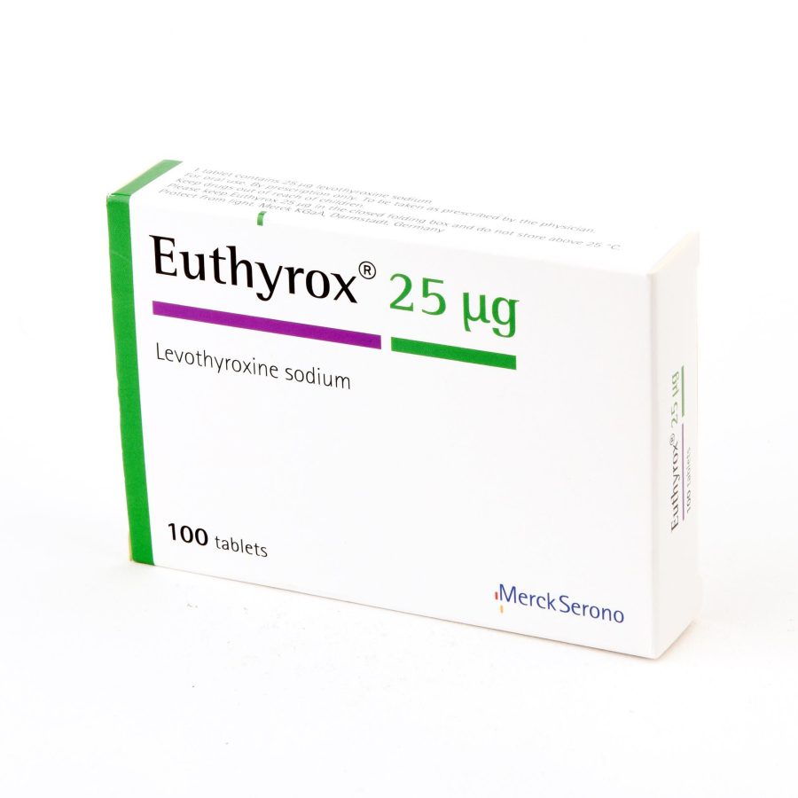 Euthyrox 25 - 25 mcg 50 tabs - Merck