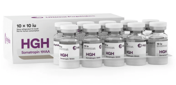 Ultima-HGH 10 x 10 UI - 10 fiale x 10 UI - UltimaPeptides World
