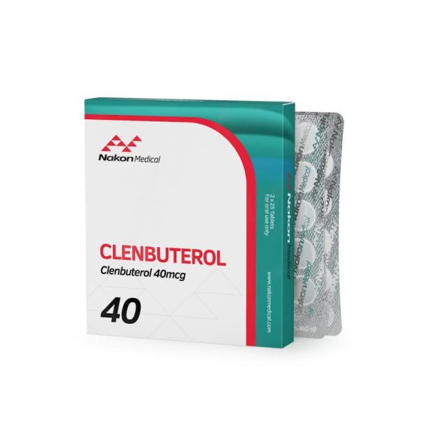 Clenbuterol 40 (50 pills x 40 mcg) - Nakon World