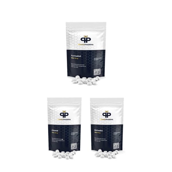 PACK PRISE DE MASSE SECHE TURINABOL PROTECTION PCT 4 semaines PRIME PHARMA